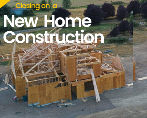 when do you close on a new construction home