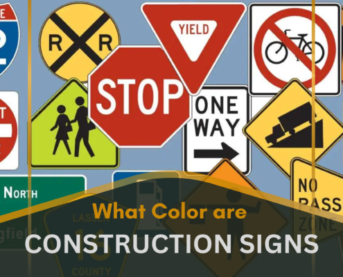 What Color are Construction Signs