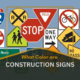 What Color are Construction Signs