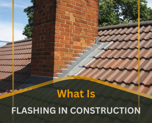 what is flashing in construction