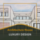 Architecture House Luxury Design drawing