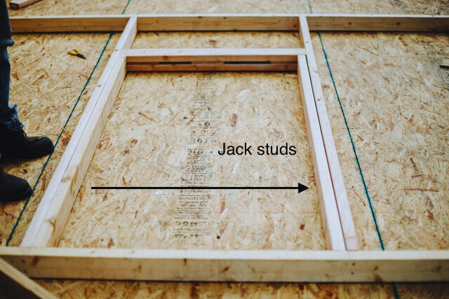 what is a jack stud in construction


