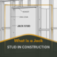 what is a jack stud in construction