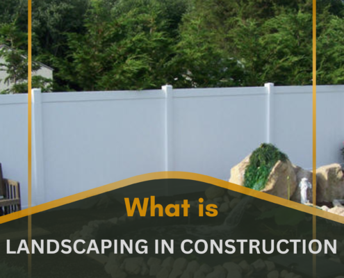 what is landscaping in construction