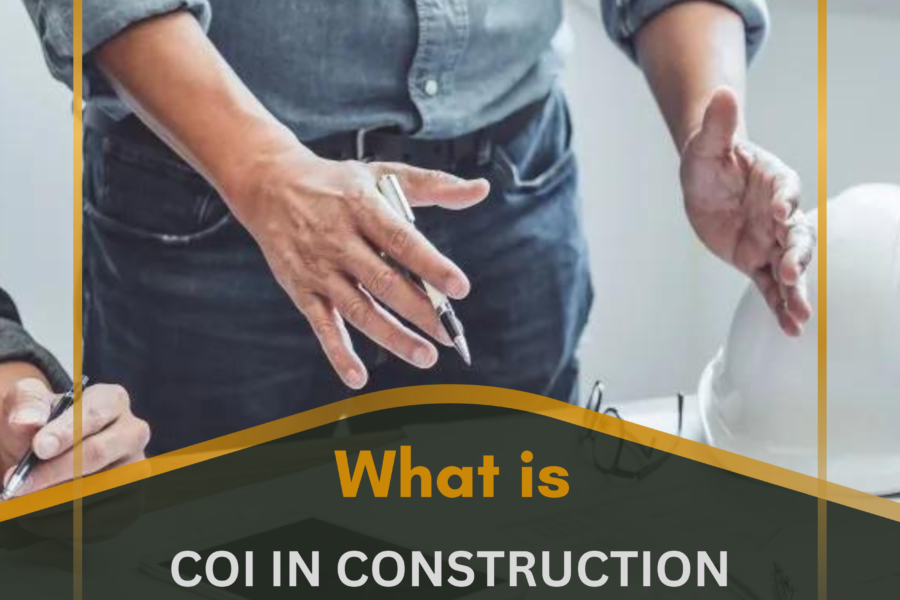 What is COI in Construction