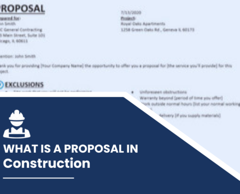 What is a Proposal in Construction