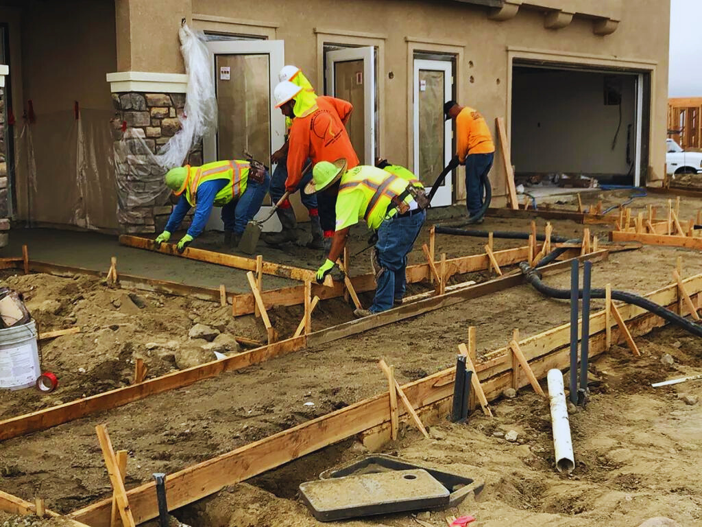 What is Flatwork in Construction