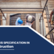 what is specification in construction