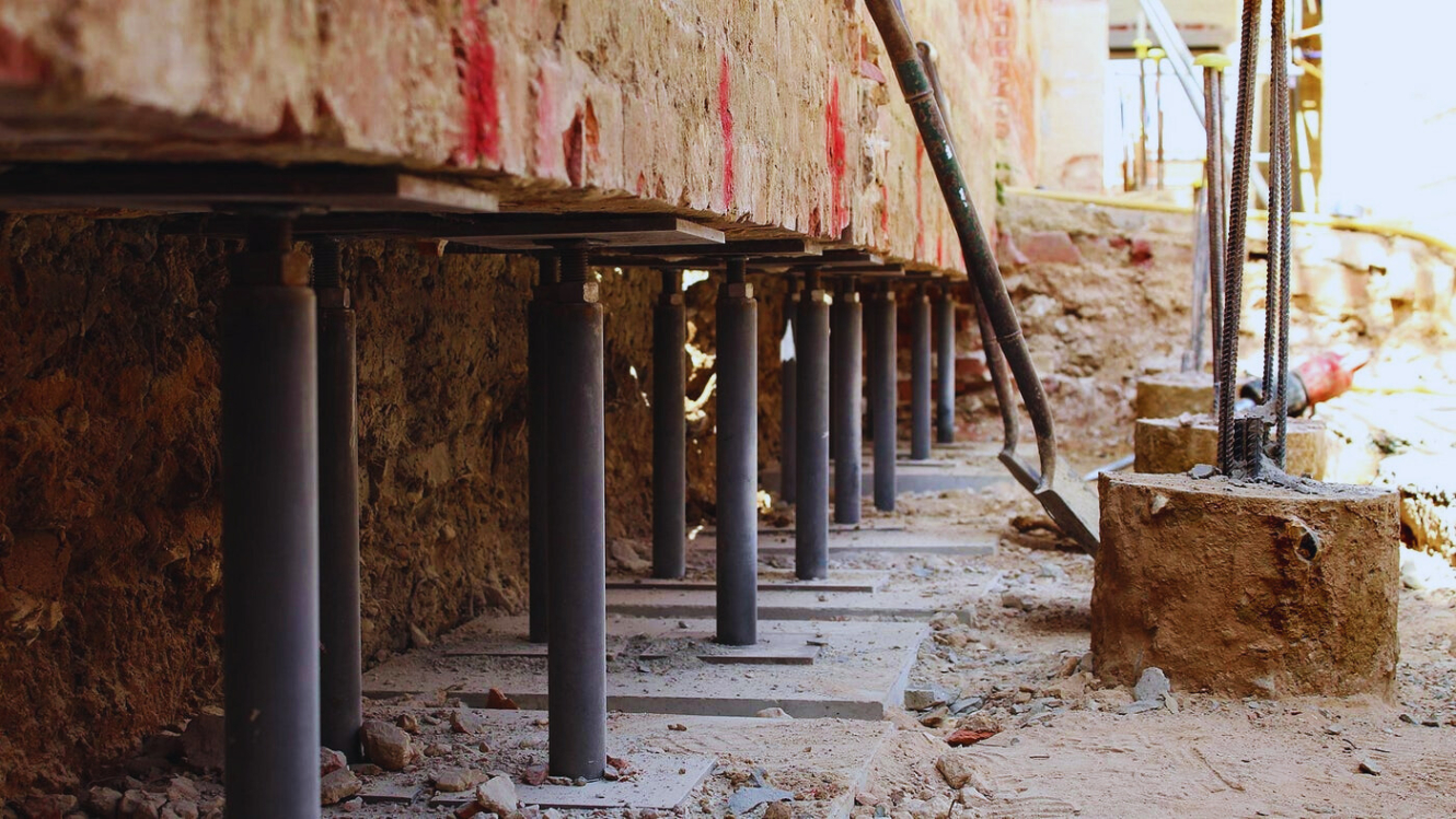 what is underpinning in building construction