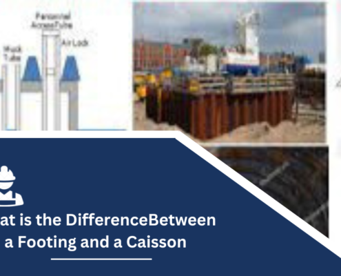 What is the Difference Between a Footing and a Caisson