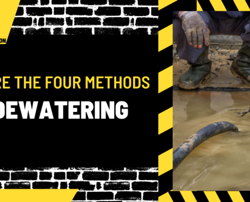 What are the Four Methods of Dewatering