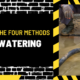 What are the Four Methods of Dewatering