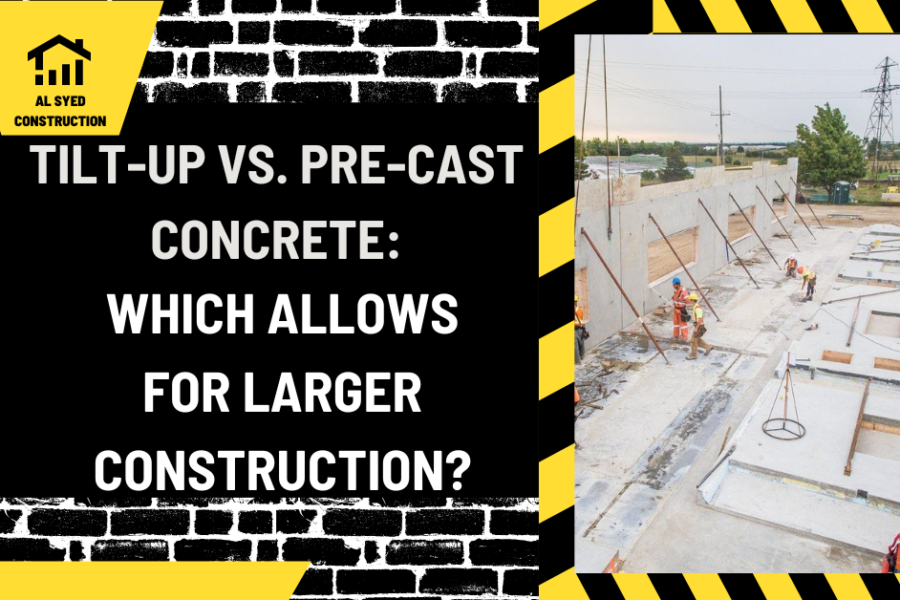 Tilt-Up vs. Pre-Cast Concrete: Which Allows for Larger Construction