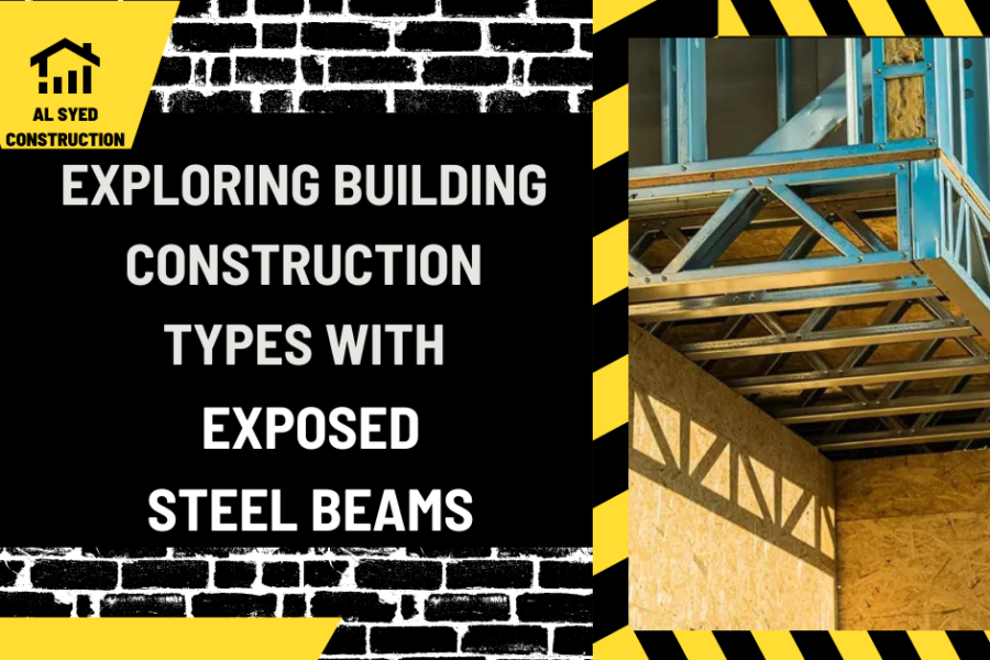 Exploring Building Construction Types with Exposed Steel Beams