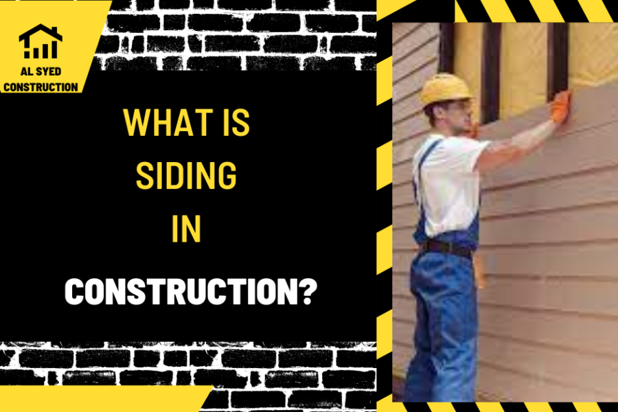 What is Siding in Construction