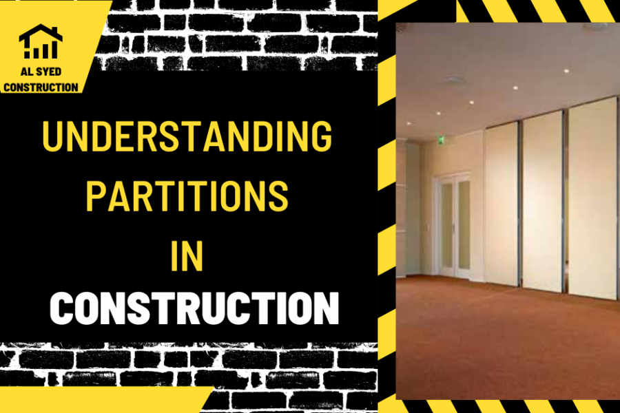 Understanding Partitions in Construction