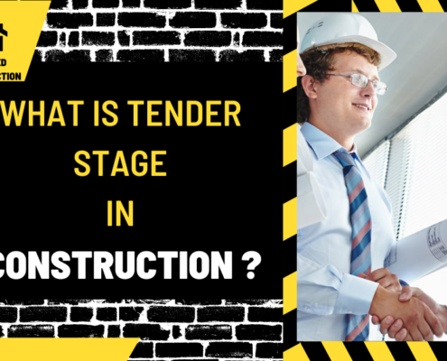 What is Tender Stage in Construction