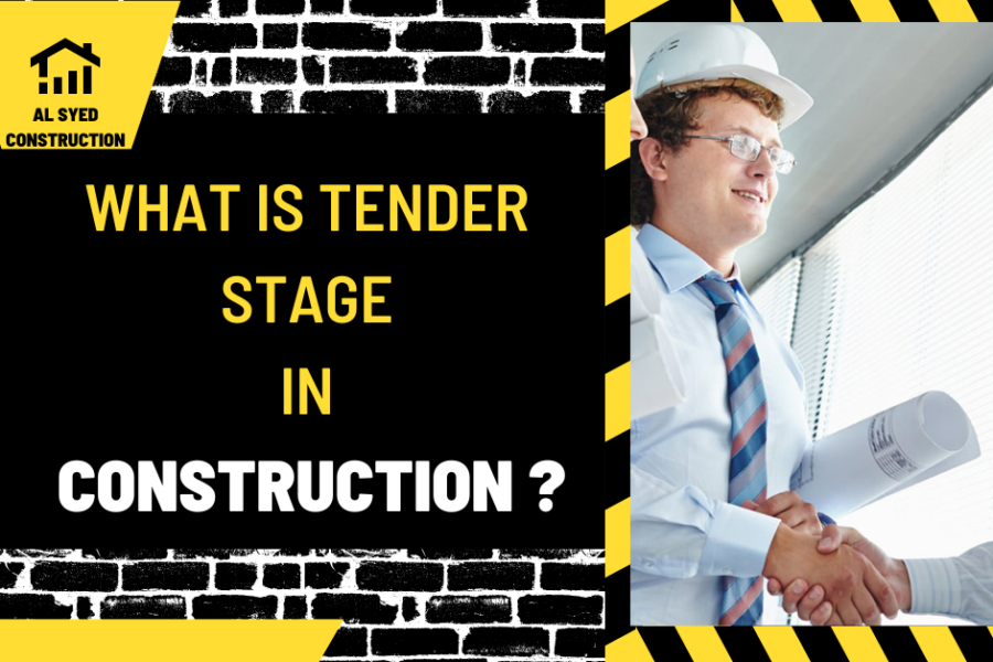 What is Tender Stage in Construction