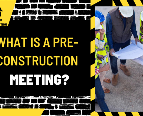 What is a Pre-Construction Meeting