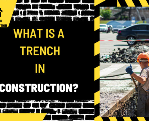 What is a Trench in Construction