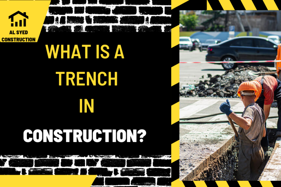 What is a Trench in Construction