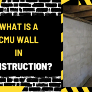 What is a CMU Wall in Construction