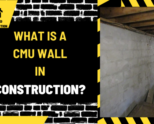 What is a CMU Wall in Construction