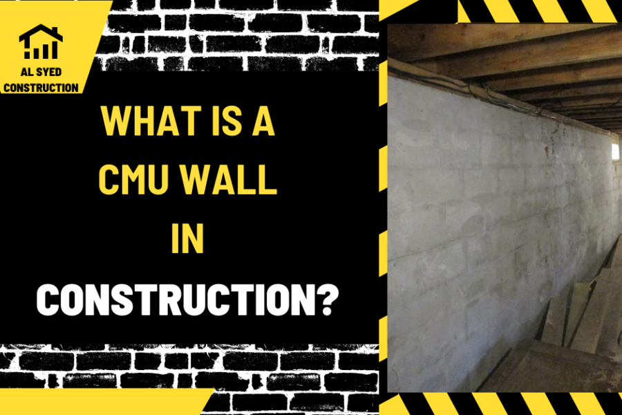What is a CMU Wall in Construction
