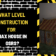 What Level Construction for Max House in OSRS