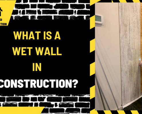 What is a Wet Wall in Construction