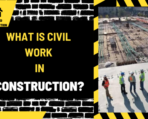 What is Civil Work in Construction