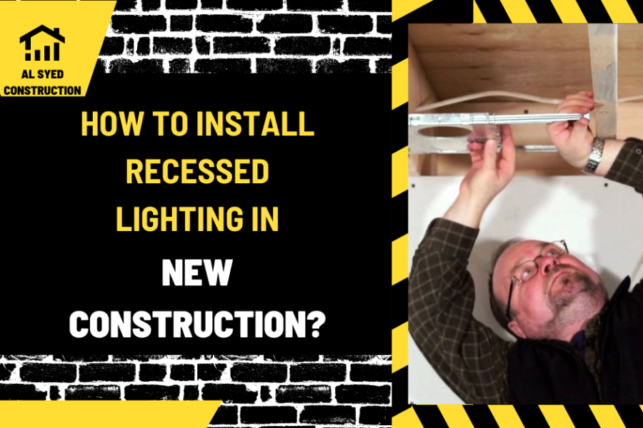 How to Install Recessed Lighting in New Construction