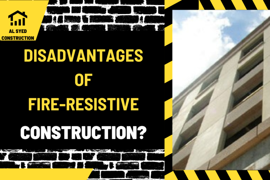 Disadvantages of Fire-Resistive Construction