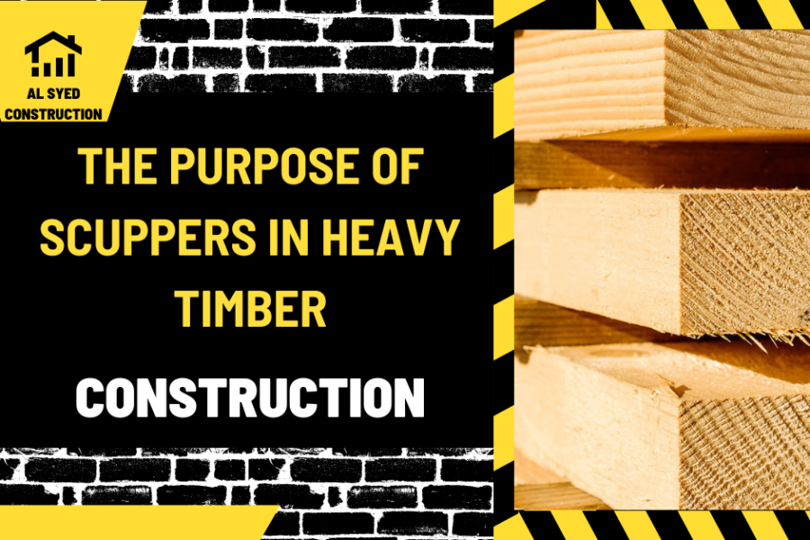 The Purpose of Scuppers in Heavy Timber Construction