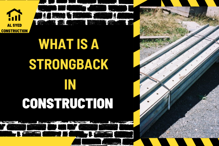 What is a Strongback in Construction