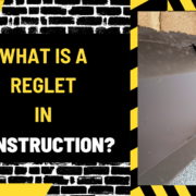 What is a Reglet in Construction