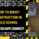 How to Boost Construction in Old School RuneScape (OSRS)