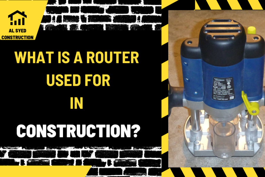 What is a Router Used for in Construction