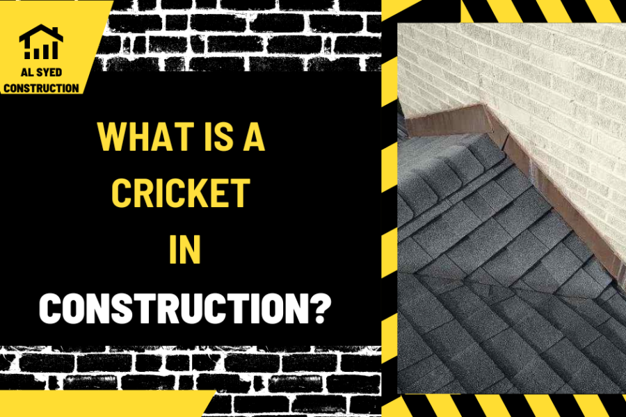 What is a Cricket in Construction