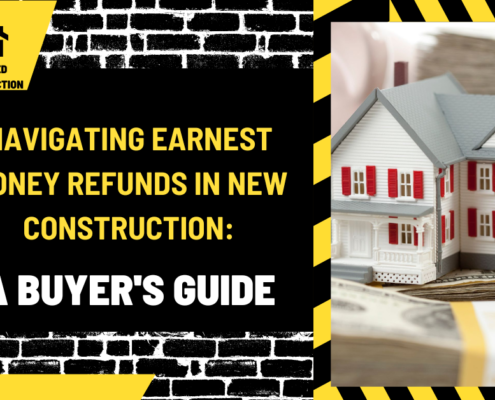 Navigating Earnest Money Refunds in New Construction: A Buyer's Guide