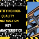 Identifying High-Quality Construction: Key Characteristics