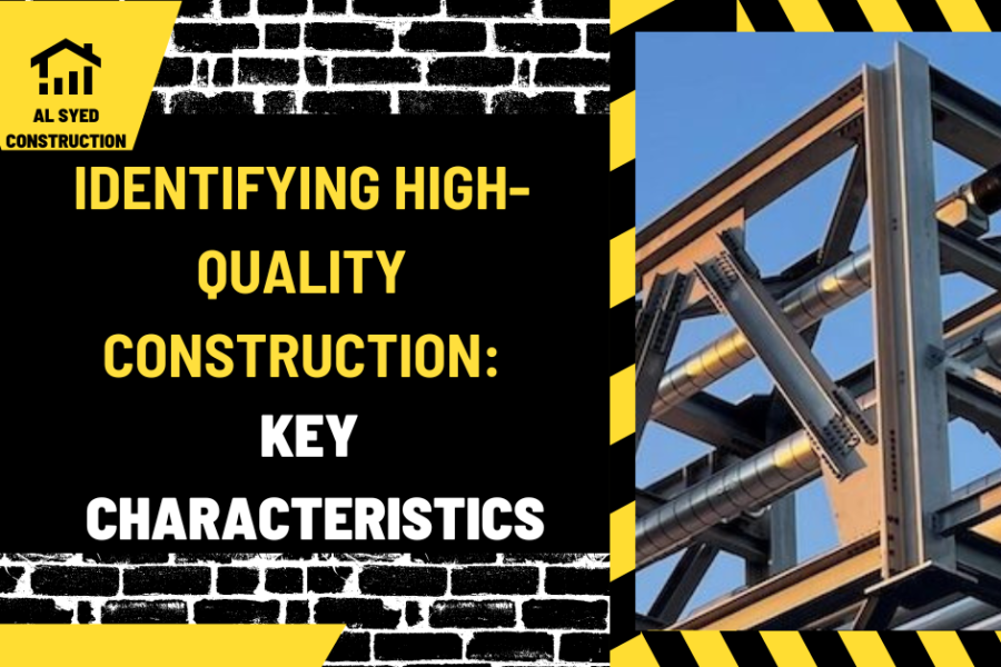 Identifying High-Quality Construction: Key Characteristics