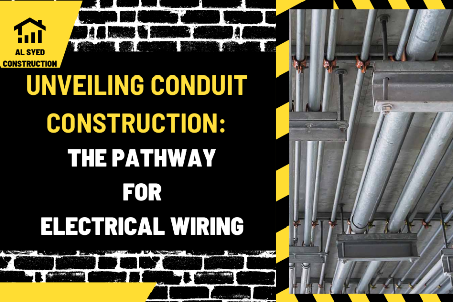 Unveiling Conduit Construction: The Pathway for Electrical Wiring