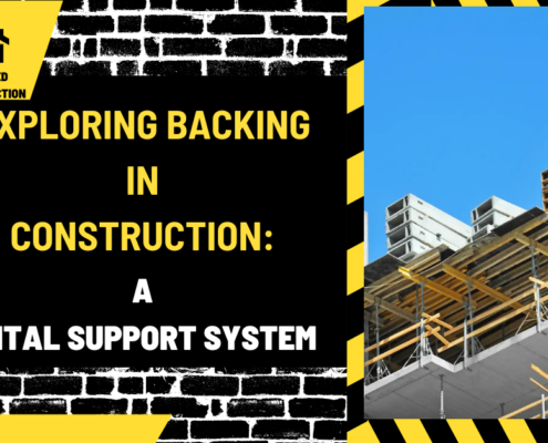 Exploring Backing in Construction: A Vital Support System