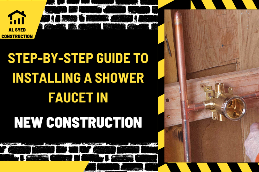 Step-by-Step Guide to Installing a Shower Faucet in New Construction