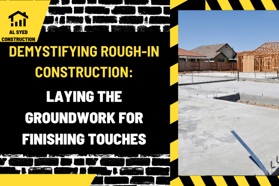 Demystifying Rough-In Construction: Laying the Groundwork for Finishing Touches