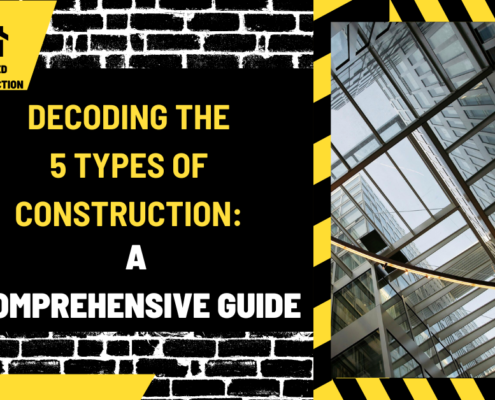 Decoding the 5 Types of Construction: A Comprehensive Guide