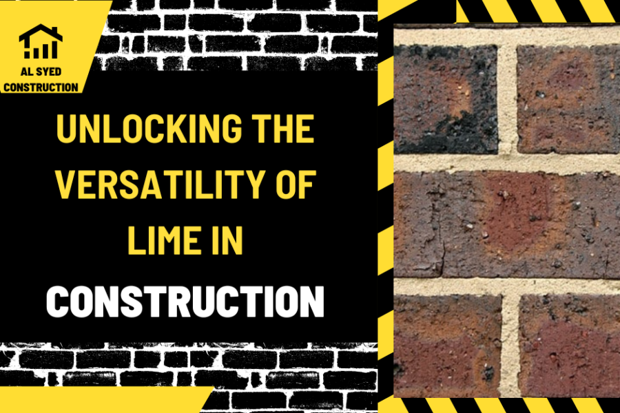 Unlocking the Versatility of Lime in Construction