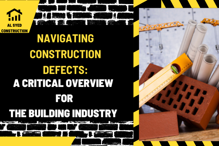 Navigating Construction Defects: A Critical Overview for the Building Industry