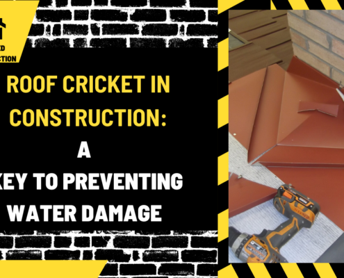 Roof Cricket in Construction: A Key to Preventing Water Damage